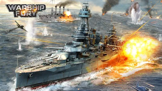 Warship Fury Mod APK screenshot 1