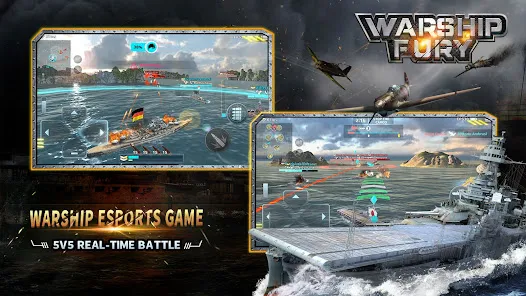 Warship Fury Mod APK screenshot 2
