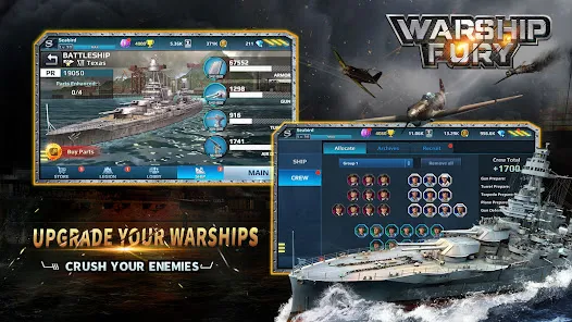 Warship Fury Mod APK screenshot 4